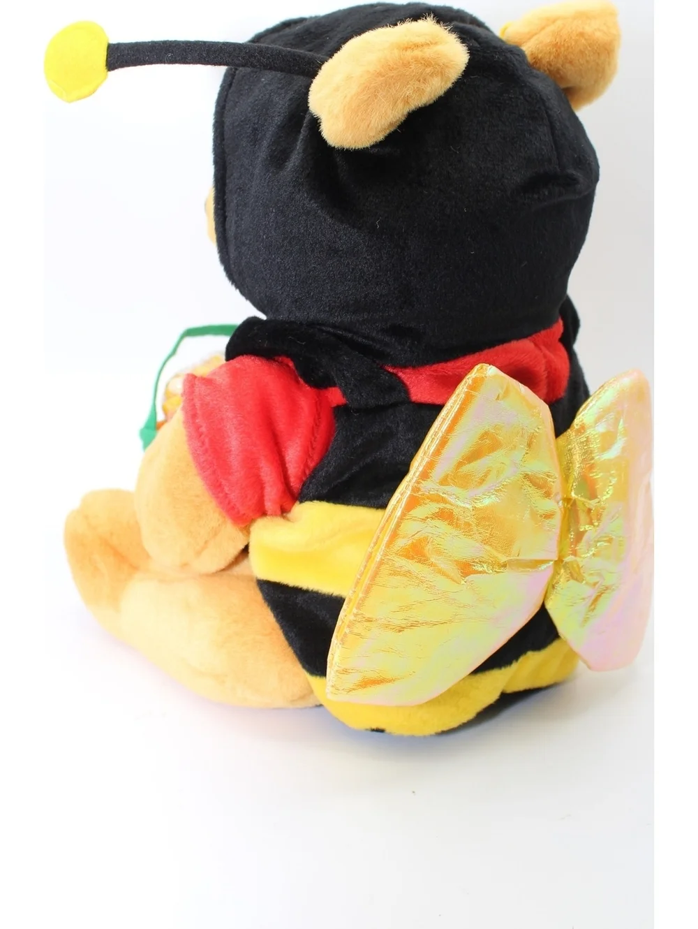VTG Disney Winnie The Pooh Happy Halloween Honey Bee Costume Plush Doll w/ Candy